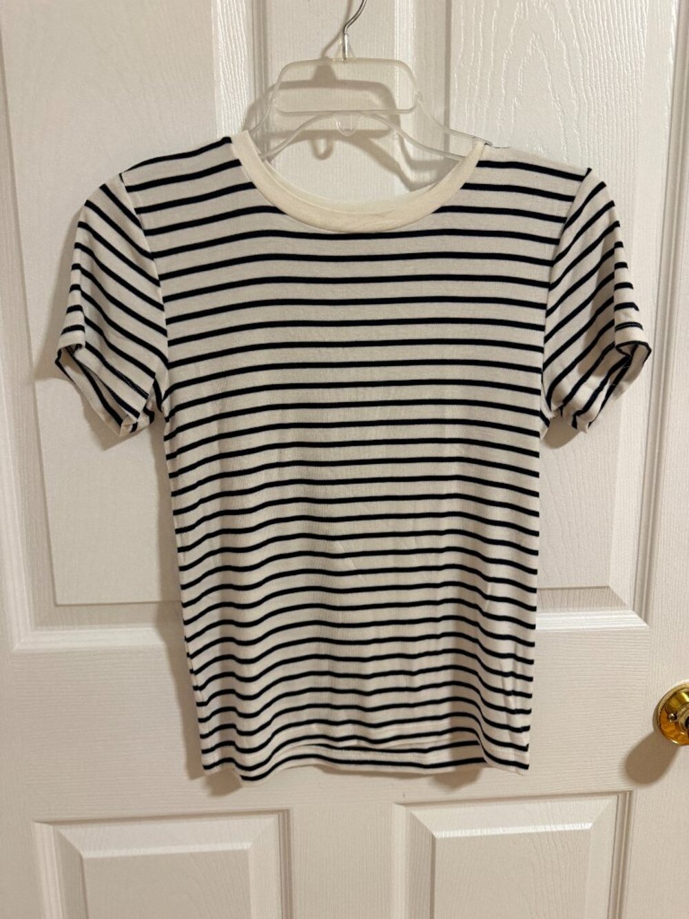 LOFT Striped Short Sleeve T-Shirt Size XS